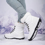 bottes d'hiver mi-mollet pour femmes