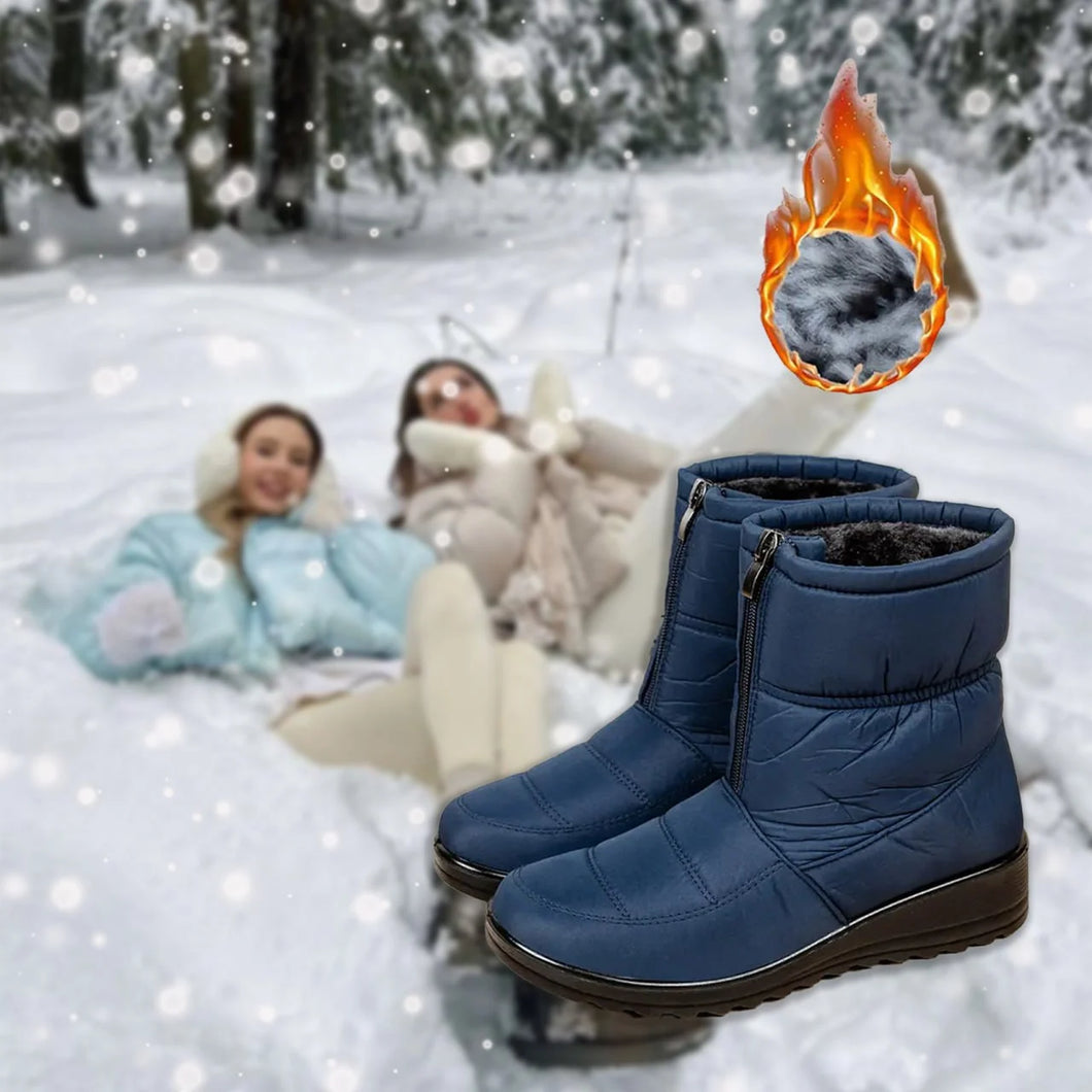 Bottes d'hiver doublées de fourrure