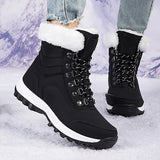 bottes d'hiver mi-mollet pour femmes