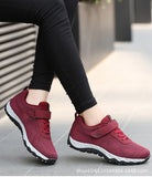 chaussure velcro plate pour femmes