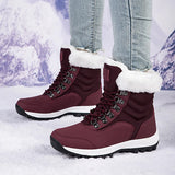 bottes d'hiver mi-mollet pour femmes