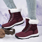 bottes d'hiver mi-mollet pour femmes