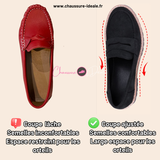 mocassins classiques pour femme