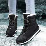 Bottes tendance en coton pour femmes