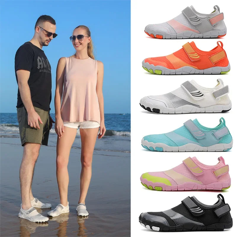 Chaussures aquatiques respirantes et polyvalentes pour homme et femme