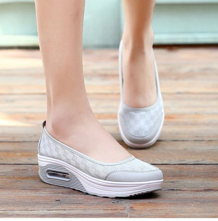 chaussures à plateforme ultra légères pour femme