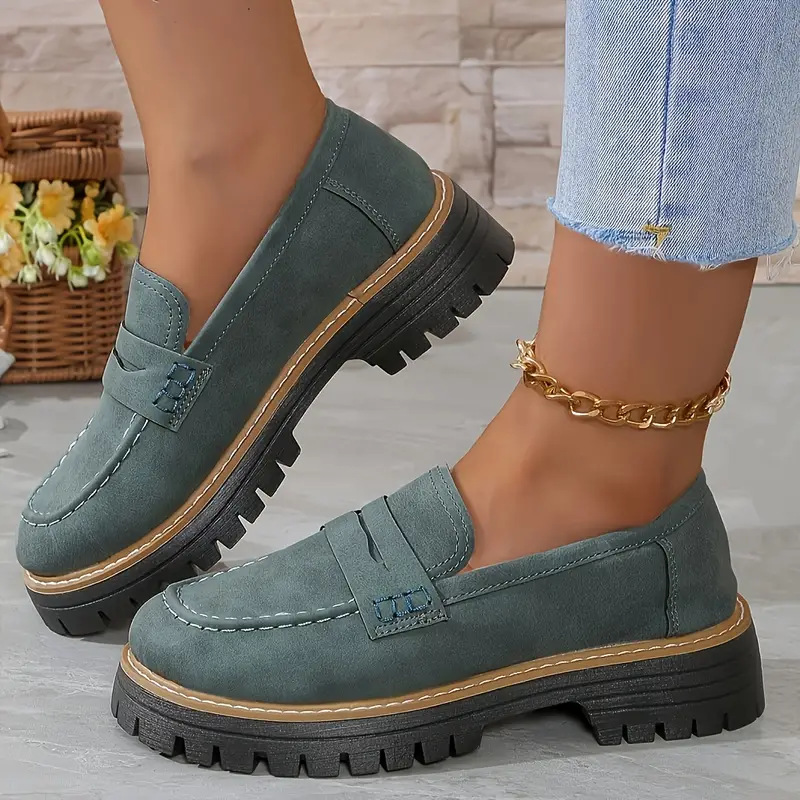 mocassins classiques pour femme