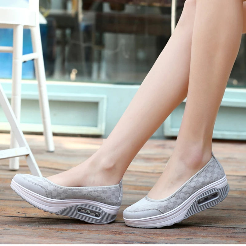 chaussures à plateforme ultra légères pour femme