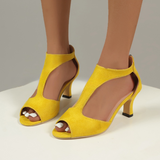Sandales à Talons Hauts Peep Toe pour Femme
