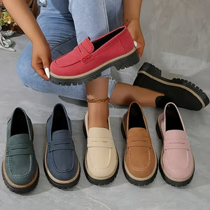 mocassins classiques pour femme