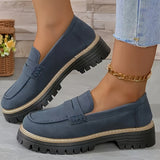 mocassins classiques pour femme