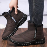 bottes chaudes et antidérapantes unisexe