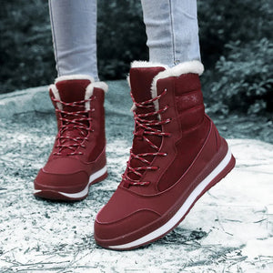 Bottes tendance en coton pour femmes