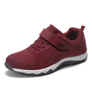 chaussure velcro plate pour femmes