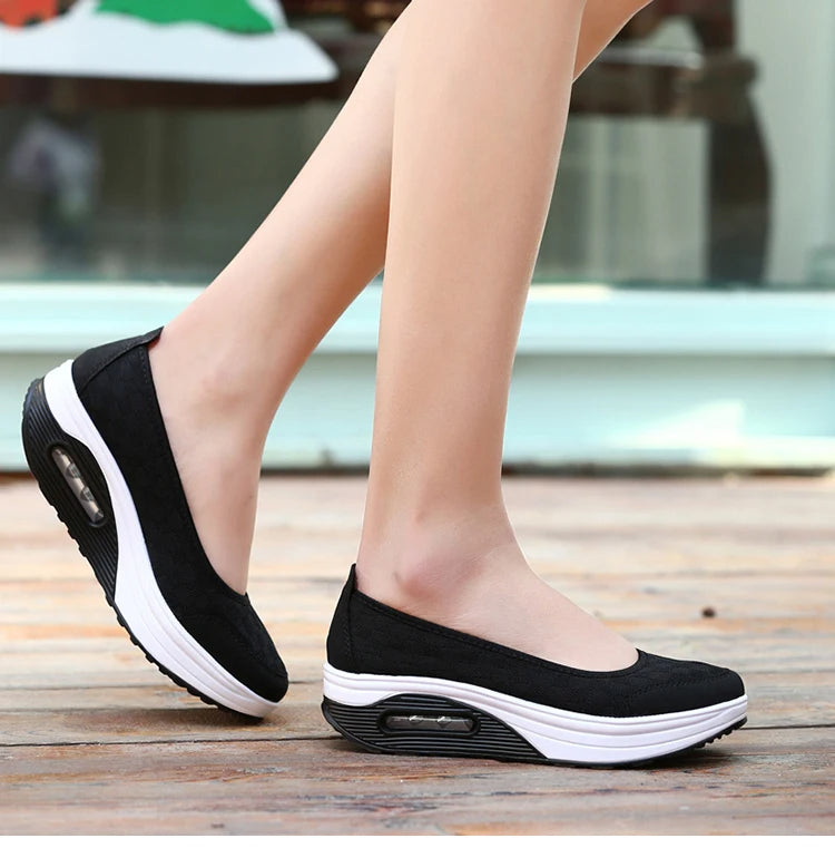 chaussures à plateforme ultra légères pour femme
