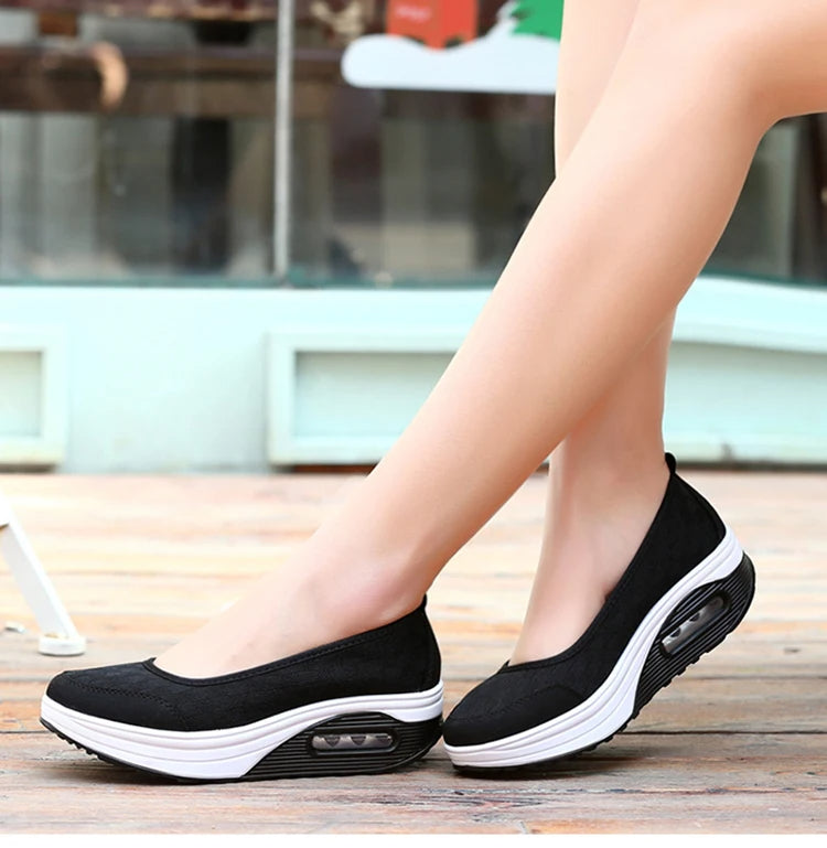 chaussures à plateforme ultra légères pour femme