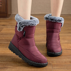 Bottes de Neige Montantes en Fourrure pour femmes