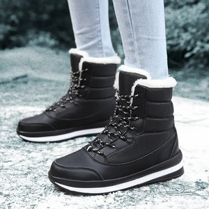 Bottes tendance en coton pour femmes