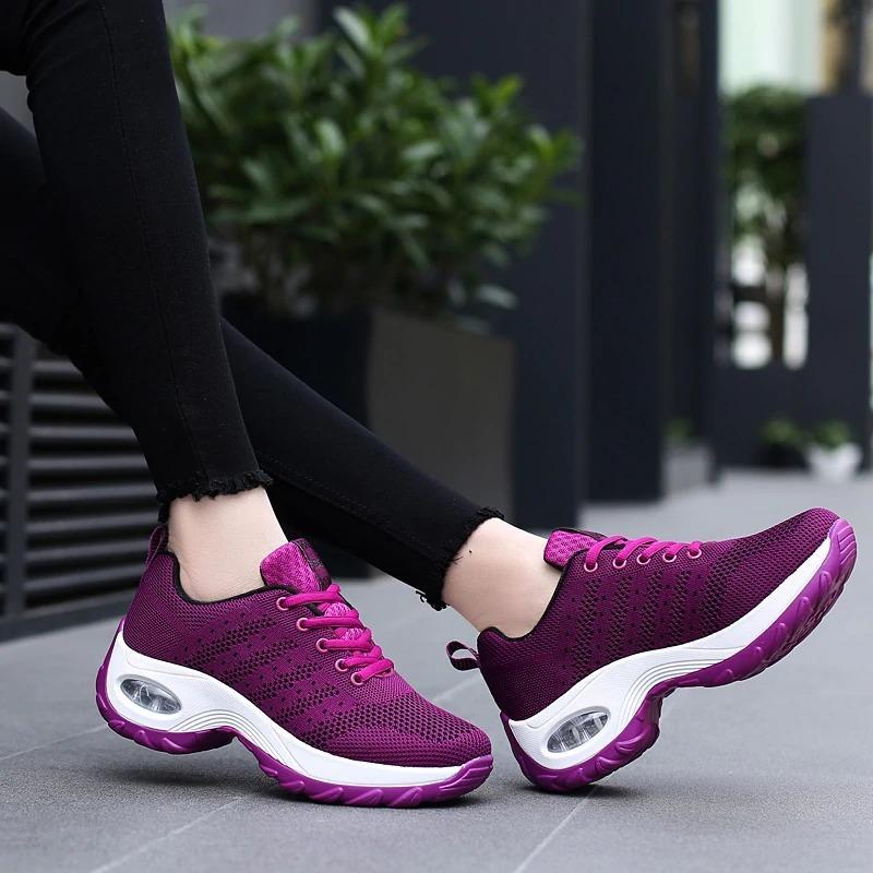 Chaussures Marche Orthopédiques Homme - Baskets à Enfiler Respirantes Antidérapantes Avec Coussin D'Air
